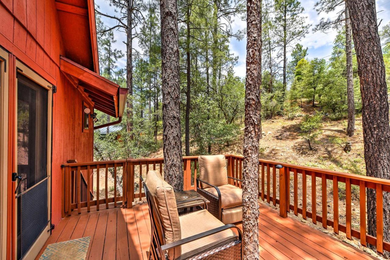 Prescott Cabin With Beautiful Forest Views And Deck! Exterior photo