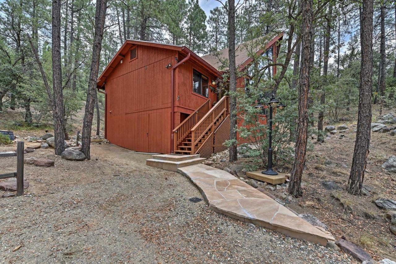 Prescott Cabin With Beautiful Forest Views And Deck! Exterior photo